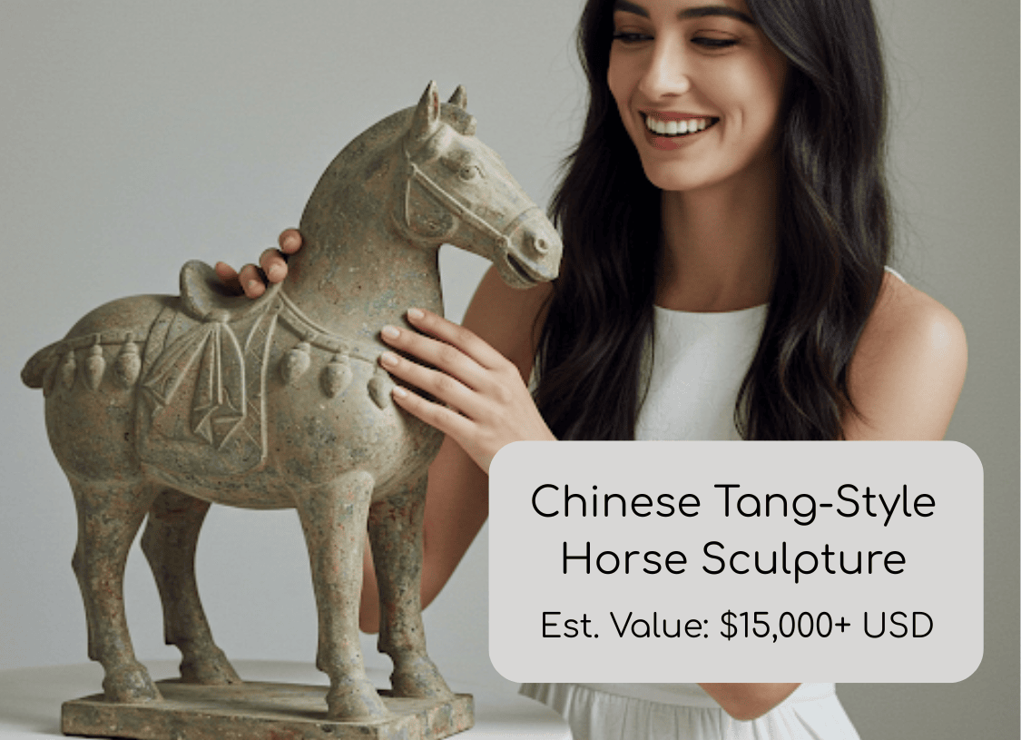 Chinese Tang Style Horse Statue