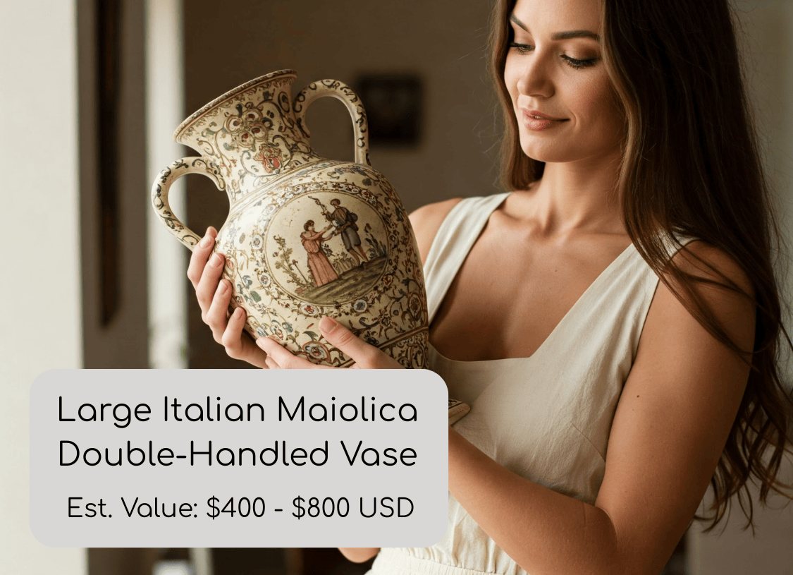 Italian Art Vase